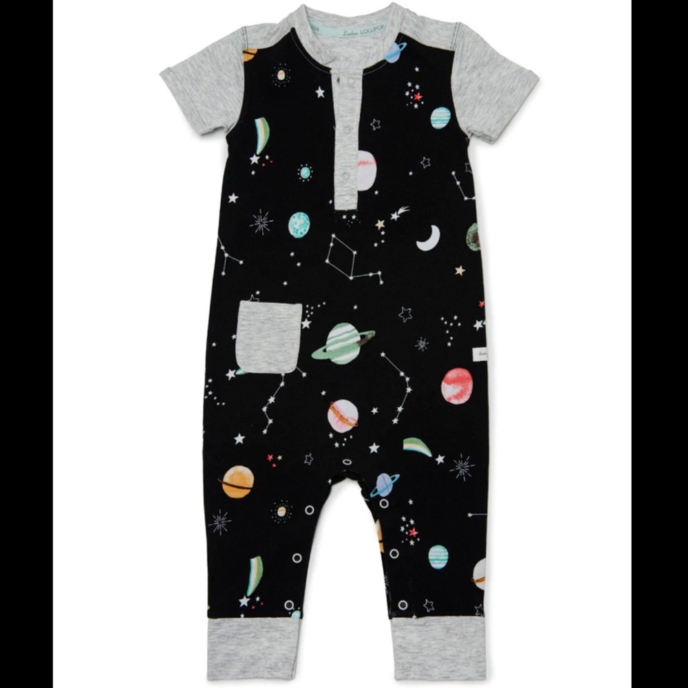 12-18M LouLou LOLLIPOP Planets Romper